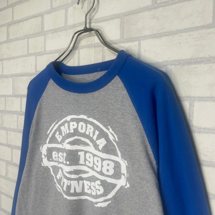 【ラグランスリーブ】champion   長袖Tシャツ　L   刺繍　ブランドタグ　ロンT | Vintage.City 古着屋、古着コーデ情報を発信