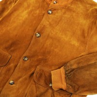80s-90s Unknown Italian Tanned Leather Valstar Jacket Size L 相当 | Vintage.City ヴィンテージ 古着