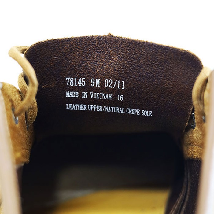 00s Clarks ORIGINAL ２Hole Suede Leather Desert Shoes Size 27cm 相当 | Vintage.City 빈티지숍, 빈티지 코디 정보