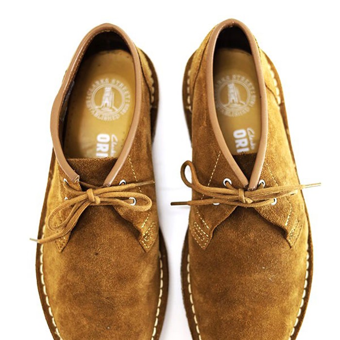 00s Clarks ORIGINAL ２Hole Suede Leather Desert Shoes Size 27cm 相当 | Vintage.City 빈티지숍, 빈티지 코디 정보