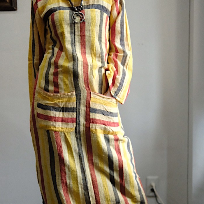 70’s Indian cotton dress | Vintage.City 古着屋、古着コーデ情報を発信
