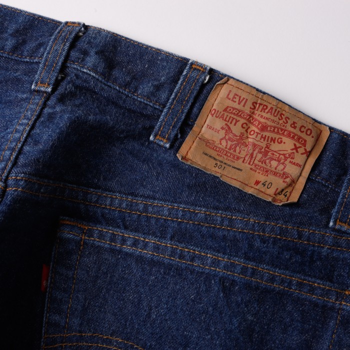 【濃紺】80s Vintage Levi's 501 W38 オリジナル 黒カン | Vintage.City 古着屋、古着コーデ情報を発信