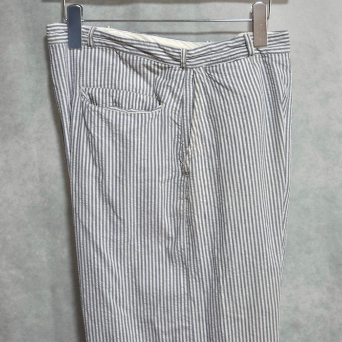 40s seersucker stripe pattern work trousers | Vintage.City Vintage Shops, Vintage Fashion Trends
