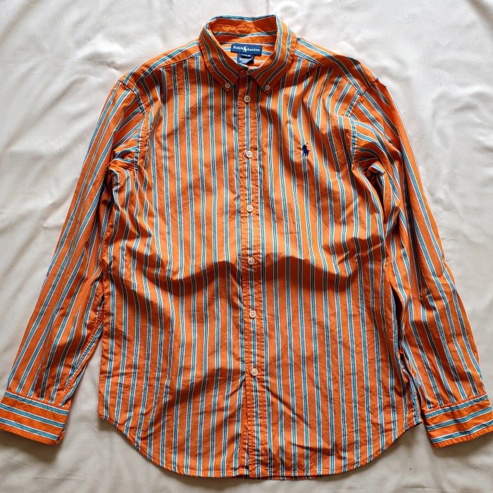 Ralph Lauren オレンジシャツ | Vintage.City 古着屋、古着コーデ情報を発信