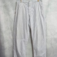 40s seersucker stripe pattern work trousers | Vintage.City ヴィンテージ 古着
