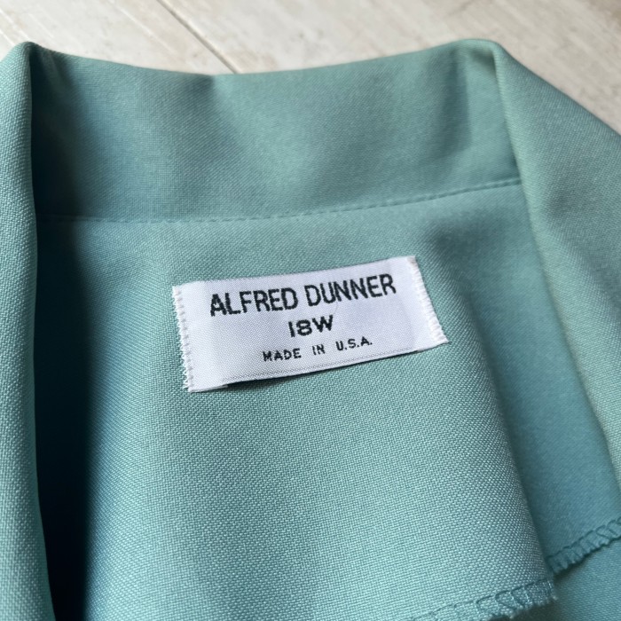 "Alfred Dunner" mint color easy tailored jacket | Vintage.City 古着屋、古着コーデ情報を発信