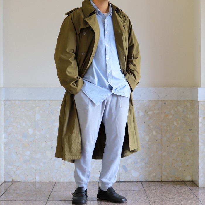 【極美品】ラルフローレン 高級 一枚袖 コート トレンチコート ロングコートXL