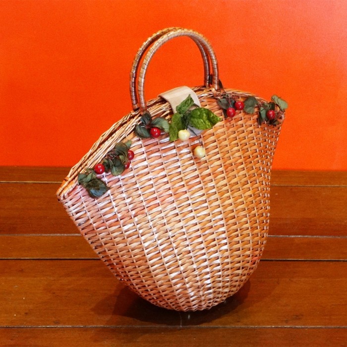 70s Capaf Italy Vintage fruit basket bag | Vintage.City Vintage Shops, Vintage Fashion Trends