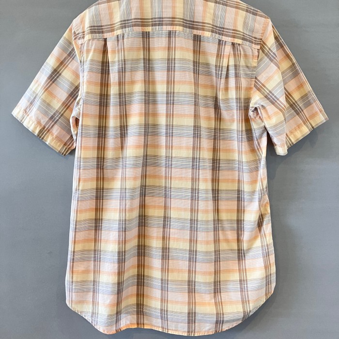 00's GAP ギャップ チェックシャツ 半袖 ベージュ系 メンズ Sサイズ | Vintage.City 古着屋、古着コーデ情報を発信