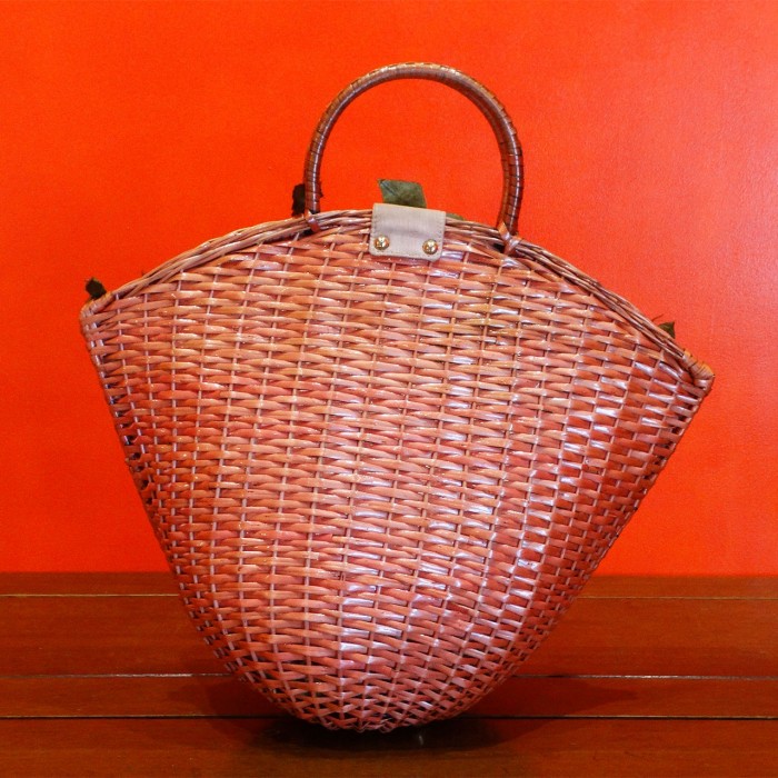 70s Capaf Italy Vintage fruit basket bag | Vintage.City 古着屋、古着コーデ情報を発信