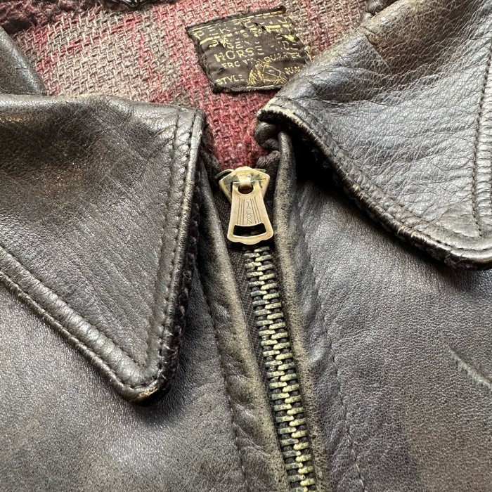 30s schott lnather sports jacket | Vintage.City 古着屋、古着コーデ情報を発信
