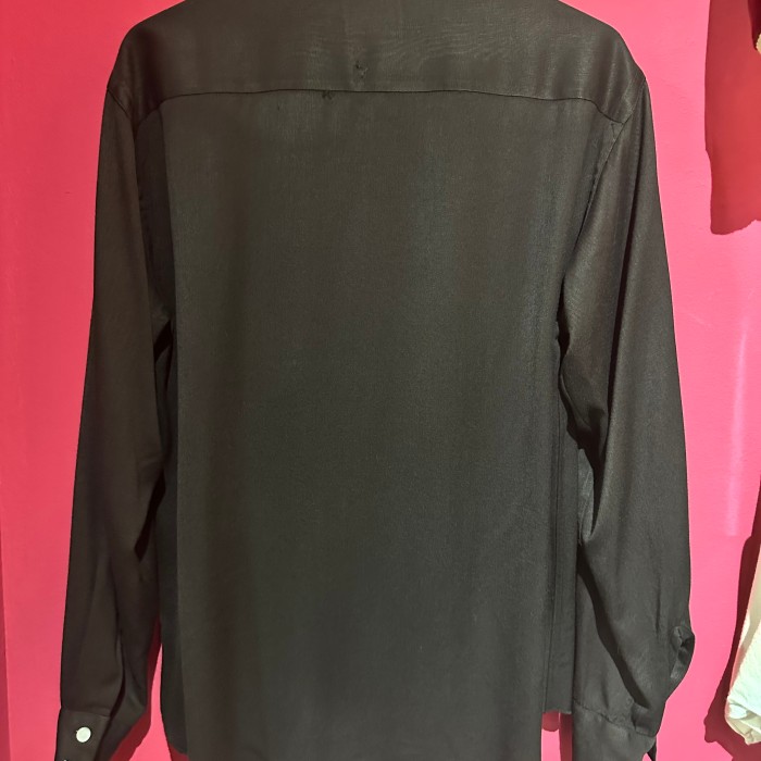 50s rayon shirt black | Vintage.City 古着屋、古着コーデ情報を発信