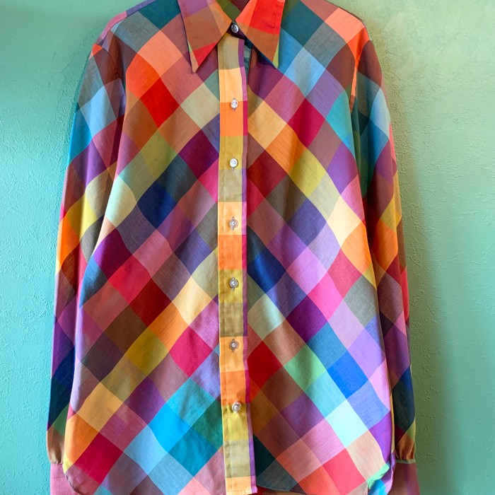 70s USA Wrangler チェックシャツ | Vintage.City 古着屋、古着コーデ情報を発信