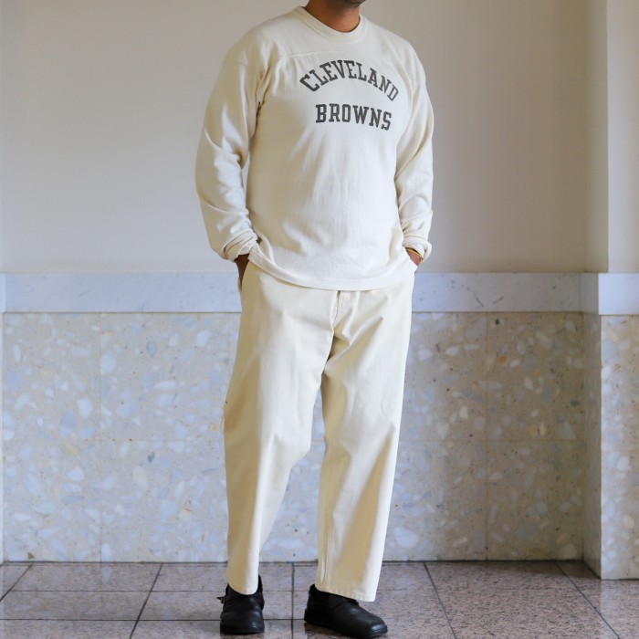 【極美品】50s WILTON 染込み フットボールシャツ スウェットトレーナー | Vintage.City 古着屋、古着コーデ情報を発信