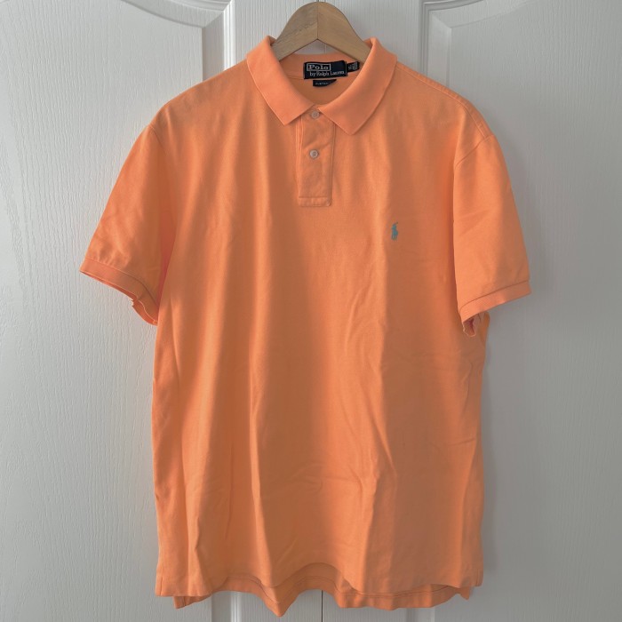 Ralph Lauren ラルフローレン ポニー刺繍 ポロシャツ XL オレンジ | Vintage.City 古着屋、古着コーデ情報を発信