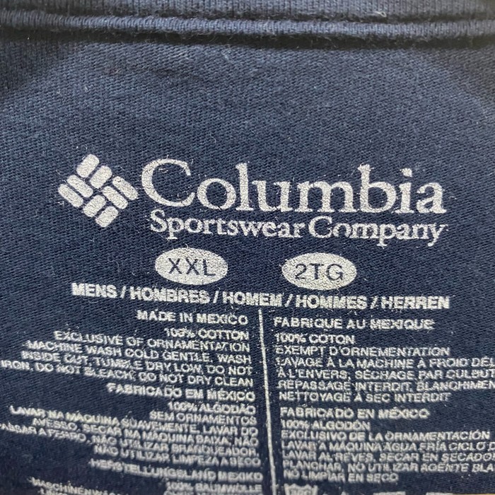 Columbia 古着 Tシャツ オーバーサイズ ネイビー 魚 アメリカ ロゴ | Vintage.City 古着屋、古着コーデ情報を発信