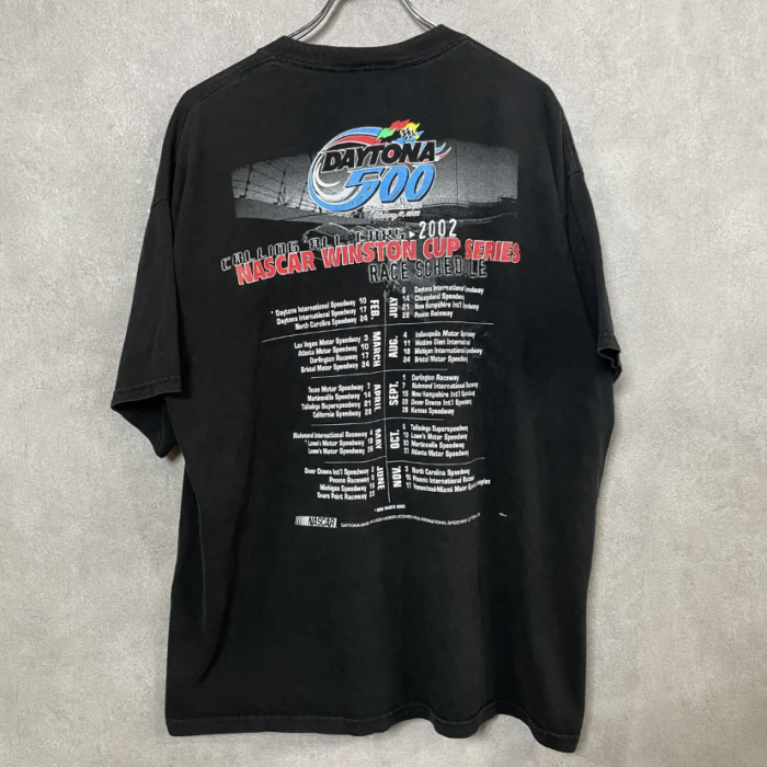 DAYTONA NASCAR モータースポーツ DAYTONA T-shirt 半袖Tシャツ サイズ XL ブラック | Vintage.City 古着屋、古着コーデ情報を発信