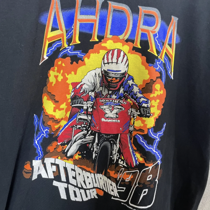 90s T-shirt "AHDRA" モータースポーツ シングルステッチ サイズ 4XL ブラック | Vintage.City Vintage Shops, Vintage Fashion Trends