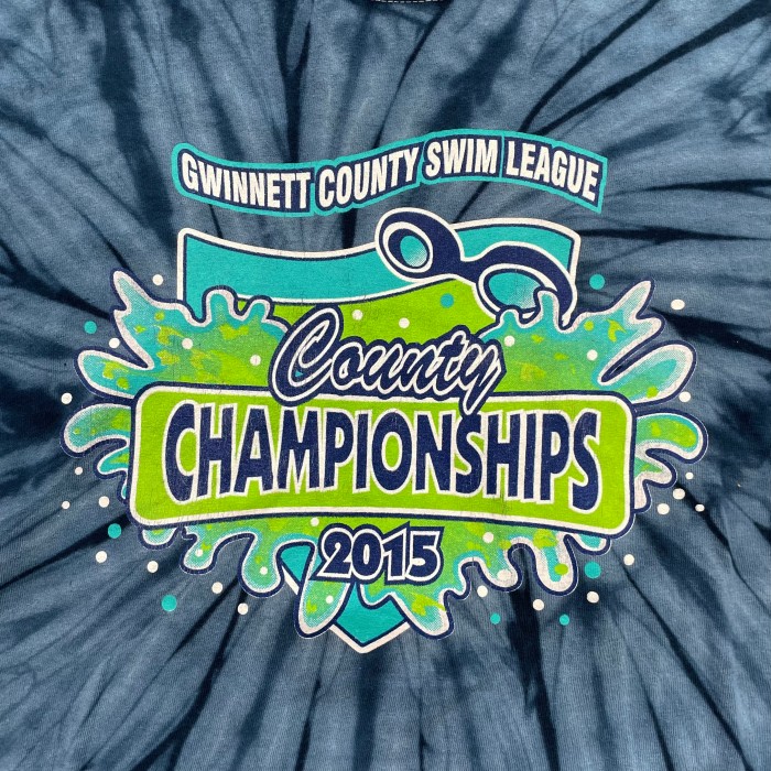 【USED】Gwinnett County Swim League Tie Dye T-shirt | Vintage.City 古着屋、古着コーデ情報を発信