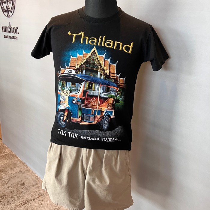 タイ Tee トゥクトゥク 黒 Mサイズ | Vintage.City 古着屋、古着コーデ情報を発信