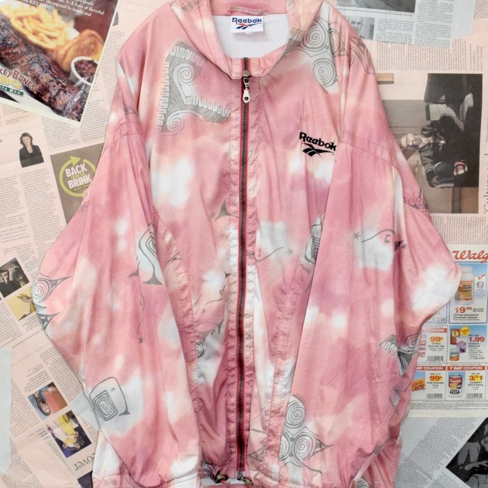 Reebok nylon jacket | Vintage.City 빈티지숍, 빈티지 코디 정보