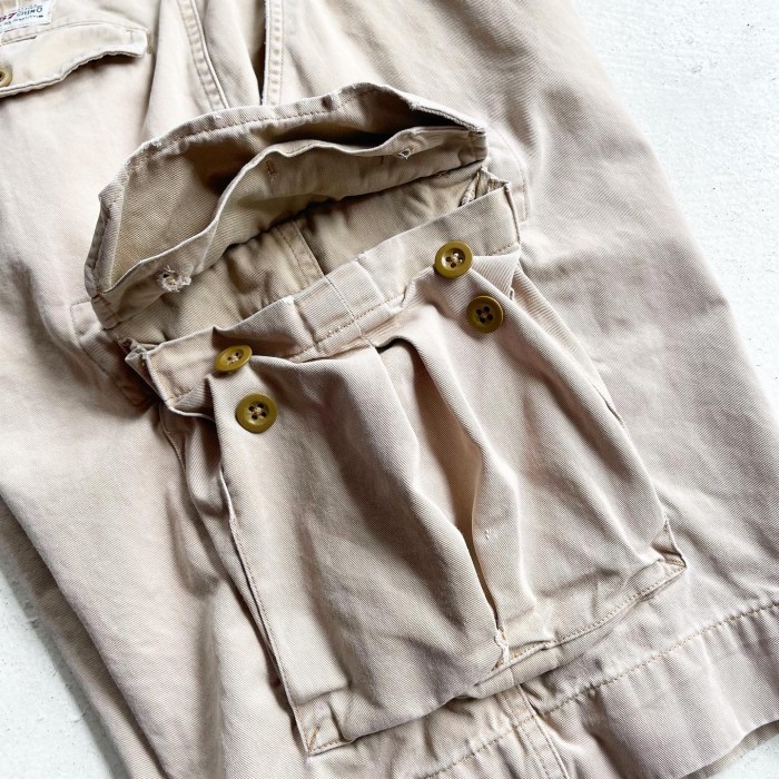 1990s Polo Ralph Lauren Cargo shorts Beige 【32】 | Vintage.City 빈티지숍, 빈티지 코디 정보