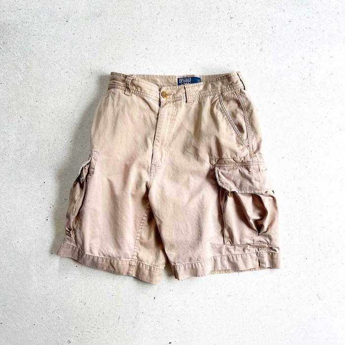 1990s Polo Ralph Lauren Cargo shorts Beige 【32】 | Vintage.City 古着屋、古着コーデ情報を発信