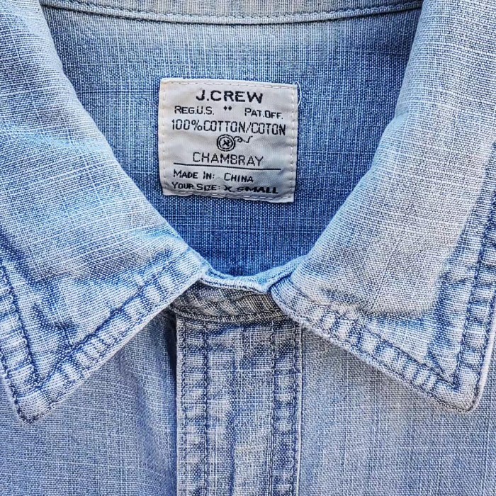 J.crew シャンブレーシャツ chambrayshirt | Vintage.City 古着屋、古着コーデ情報を発信
