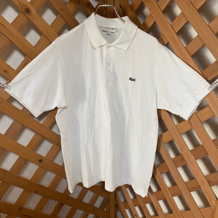 LACOSTE ラコステ　ポロシャツ　ホワイト　ゴルフ　ゆったりサイズ　古着 | Vintage.City Vintage Shops, Vintage Fashion Trends
