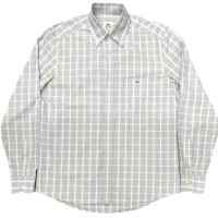 Lacoste Cotton Check BD shirts/L | Vintage.City 古着屋、古着コーデ情報を発信