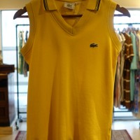 LACOSTE Polo Shirt Woman No Sleeve | Vintage.City Vintage Shops, Vintage Fashion Trends