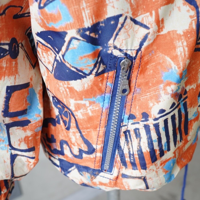 unknown / Europe pattern Blouson / ナイロン パターン ブルゾン | Vintage.City Vintage Shops, Vintage Fashion Trends