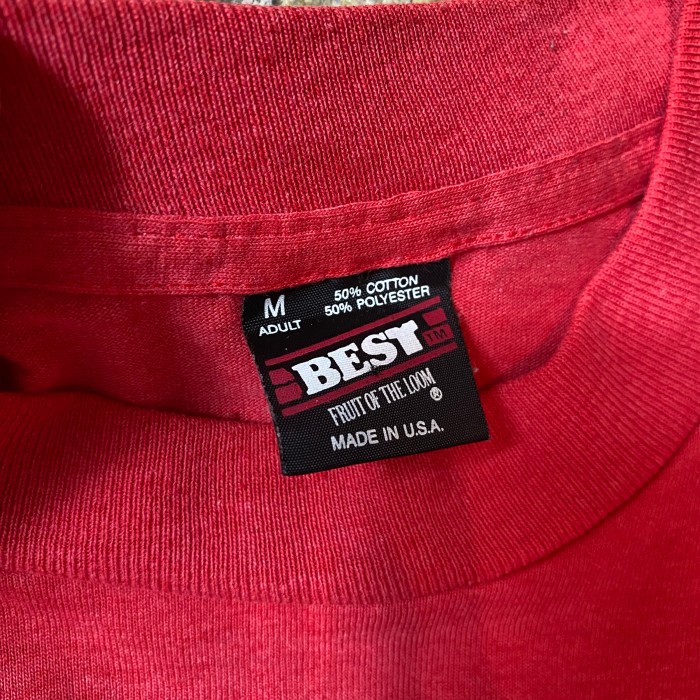 90s フルーツオブザルーム tシャツ USA製 M レッド | Vintage.City 빈티지숍, 빈티지 코디 정보