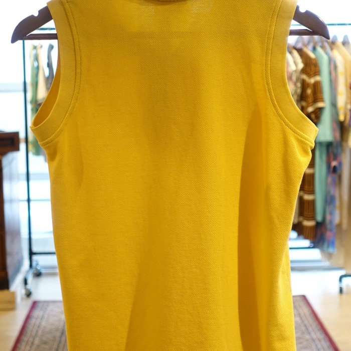 LACOSTE Polo Shirt Woman No Sleeve | Vintage.City 古着屋、古着コーデ情報を発信