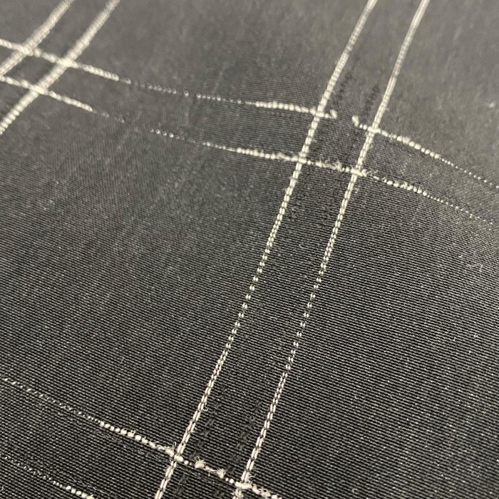 90sKasuri weave Polyester Band Collar Shirts/L | Vintage.City 古着屋、古着コーデ情報を発信
