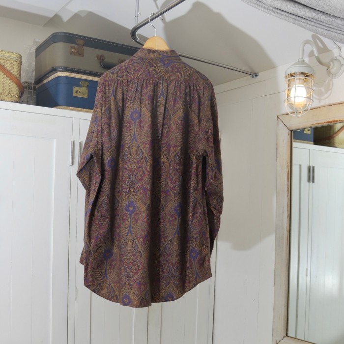 TRUSSARDI Paisley pattern shirt | Vintage.City ヴィンテージ 古着