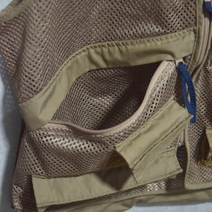 80s " columbia " mesh fishing vest | Vintage.City ヴィンテージ 古着
