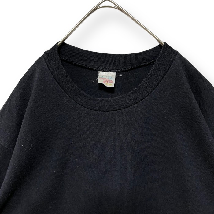 90s made in canada vintage plain T-shirt 90年代 カナダ製 無地 Tシャツ ブラック 黒 | Vintage.City ヴィンテージ 古着
