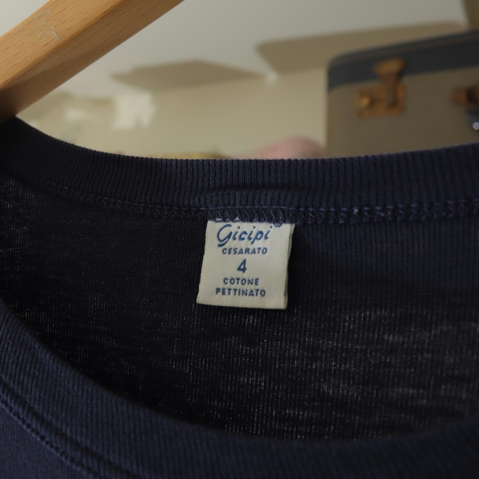 gicipi Crewneck T-shirt Made in Italy | Vintage.City ヴィンテージ 古着