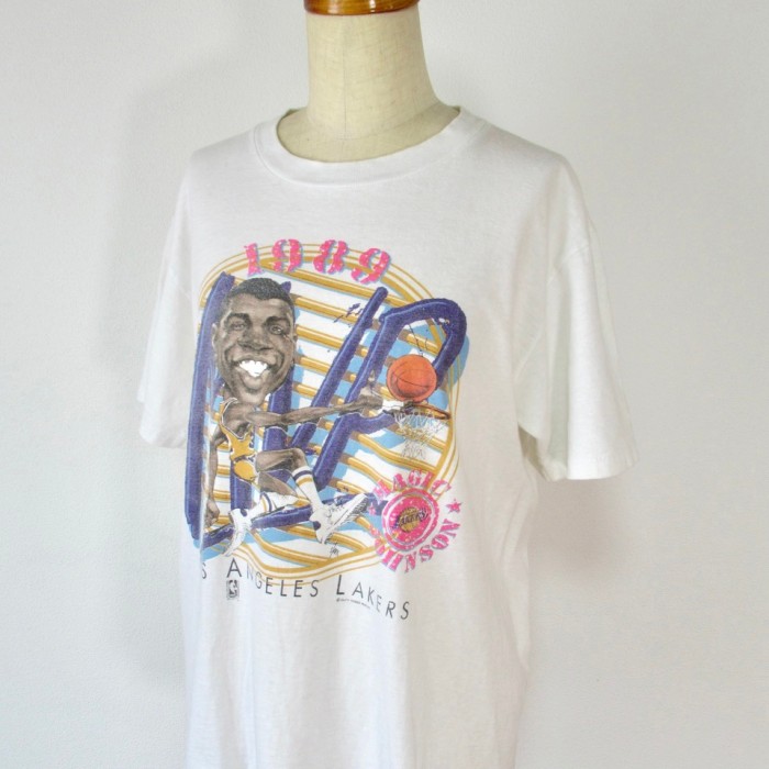 80s USA マジックジョンソン イラストTシャツ | Vintage.City ヴィンテージ 古着