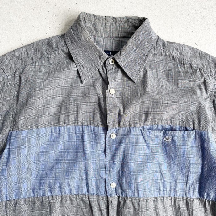 1990s Stussy Design Glen check shirt MADE IN USA 【M】 | Vintage.City ヴィンテージ 古着