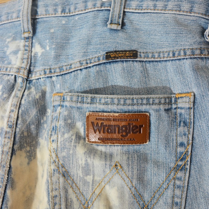 Wrangler Bleach Denim | Vintage.City ヴィンテージ 古着