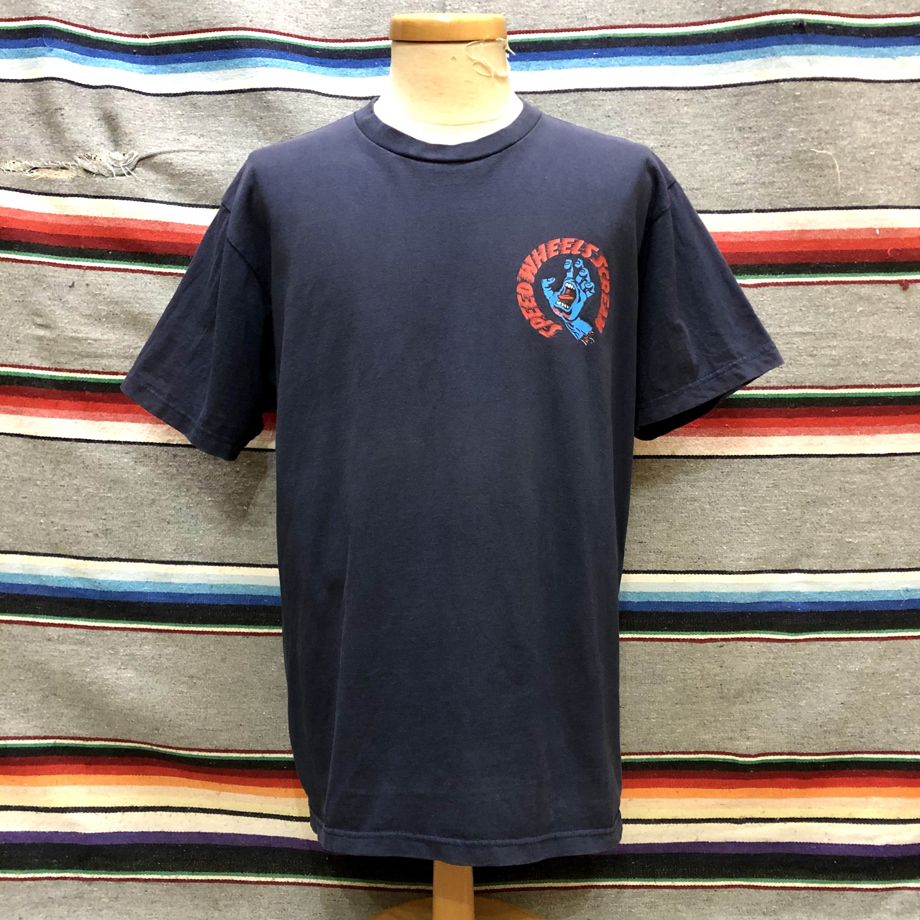 80S USA製 サンタクルーズ スクリーミングハンド Tシャツ オリジナル