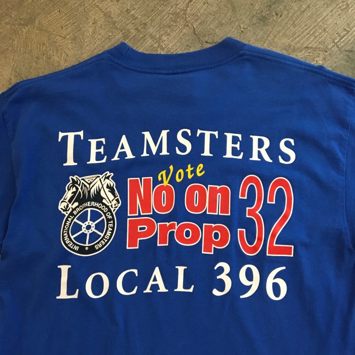 TEAMSTERS  プリント Tシャツ | Vintage.City ヴィンテージ 古着