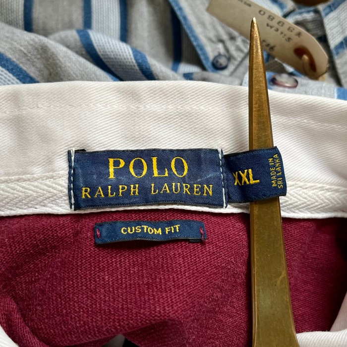 POLO RALPH LAUREN ラルフローレン　ラガーシャツ　　　lshｰ89 | Vintage.City ヴィンテージ 古着