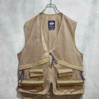 80s " columbia " mesh fishing vest | Vintage.City 古着屋、古着コーデ情報を発信