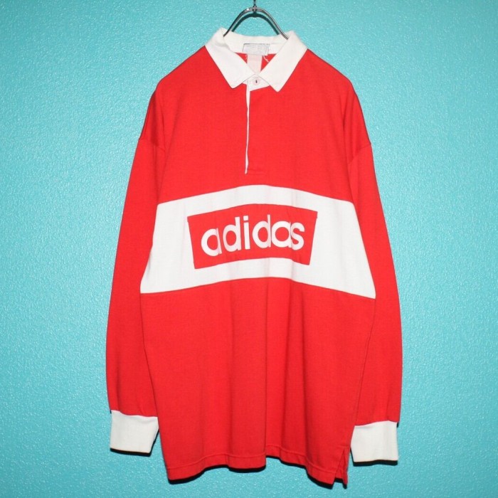 80s adidas Rugger Shirt | Vintage.City ヴィンテージ 古着