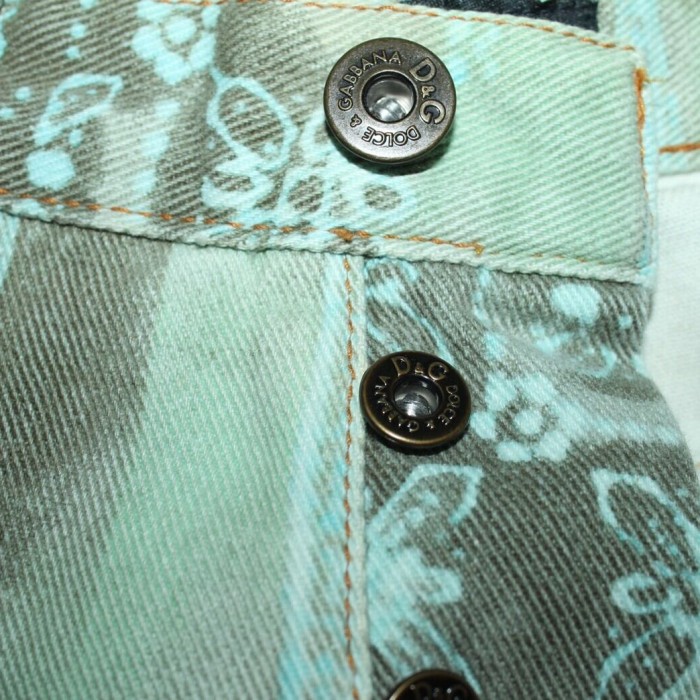 DOLCE&GABBANA Multi Pattern Denim Pants | Vintage.City ヴィンテージ 古着