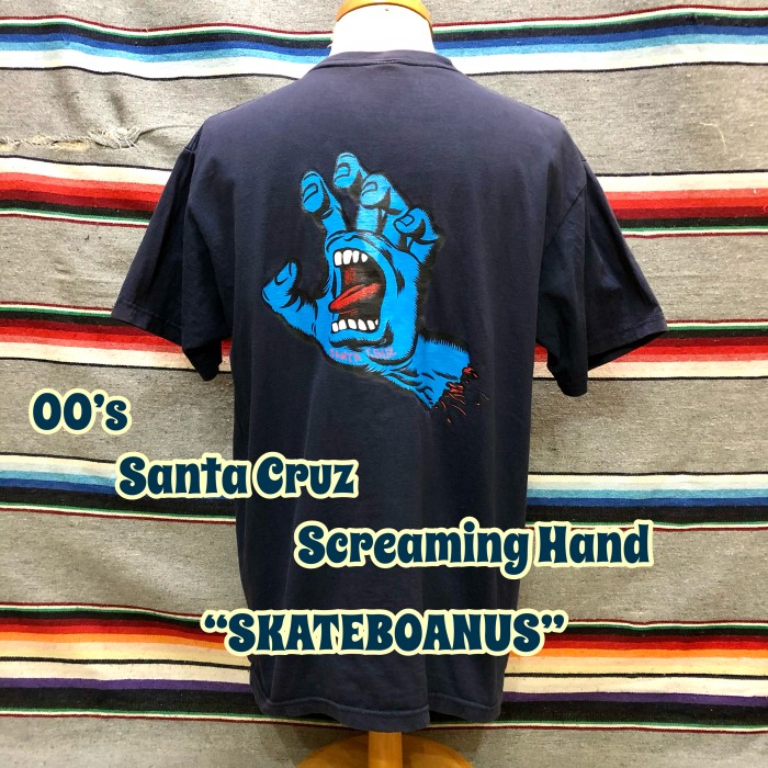 00’s USA製 Santa Cruz ブート スクリーミングハンド Tシャツ | Vintage.City ヴィンテージ 古着