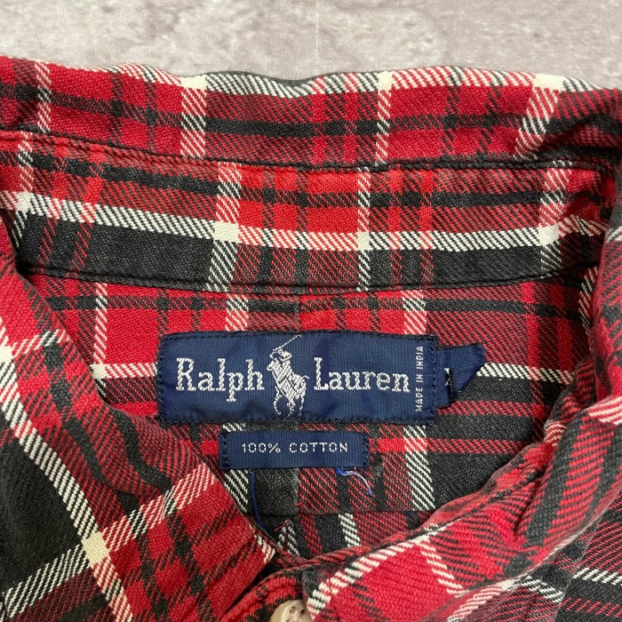 Ralph Lauren plaid flannel shirt | Vintage.City ヴィンテージ 古着